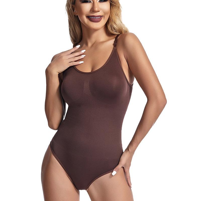 Shapewear Bodysuit Thong Plus Size Butt-Lifting Tummy-Control Women's Corset Strapless Seamless Backless