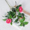 Elegant Artificial Camellia Flowers Real Touch Fake Flower  Wedding Birthday Party