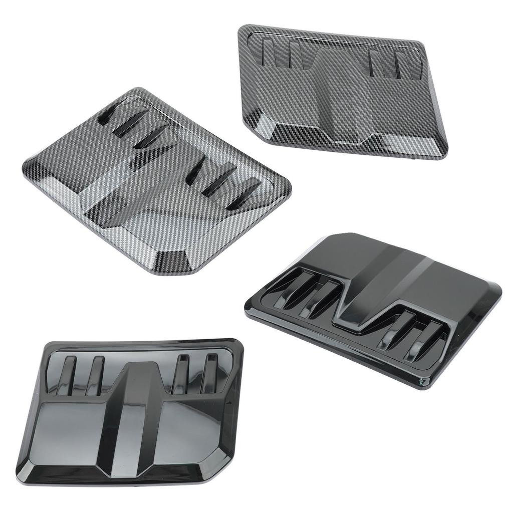 Universal ABS Engine Hood Vent Grille Decorative Cover