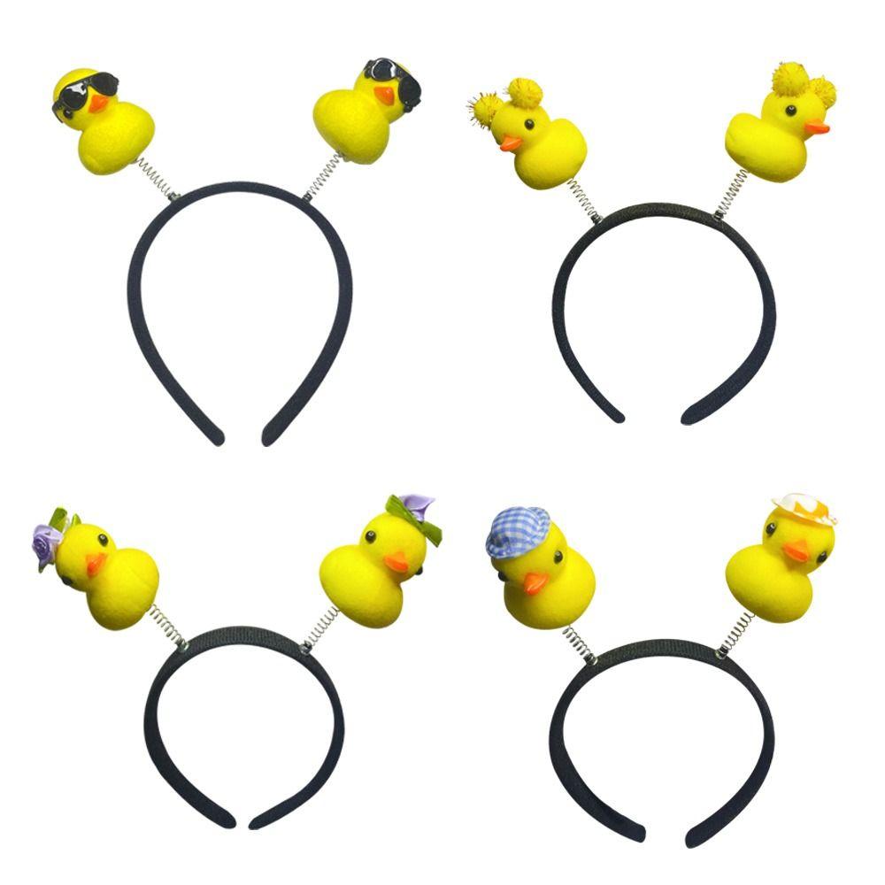 

Little Yellow Duck Hair Clip Anime Headdress New Headband Party