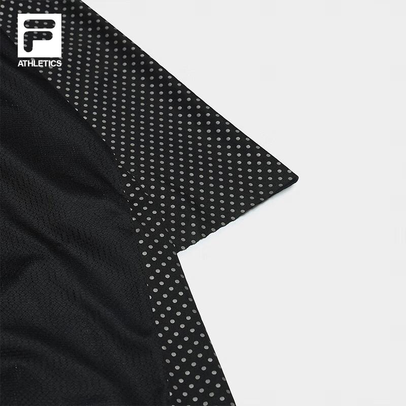 FILA Men's Slim Fit Cycling Short-Sleeve Knit Top