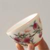 1 Pot 2 Cups Ceramic Ru Kiln Tea Set Peach Large Capacity Teapot Chinese Household Tea Cup Kung Fu Tea Cup Teaset Teaware