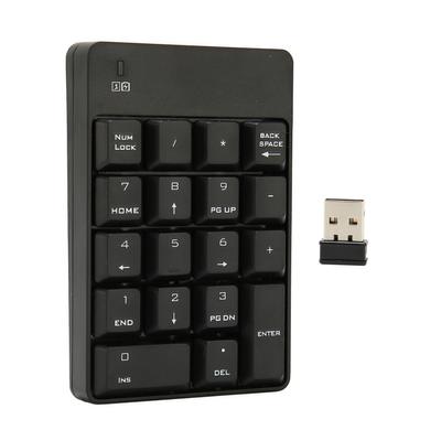 Ziffernblock SK 51AG 2.4G Drahtlos 18 Tasten Soft-Touch USB Nummernblock für Zuhause Arbeit Büro