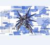 Pink Purple Glitter Unicorn Gundam Gundam Card Game Playmat Nonslip Waterproof Desk Mat