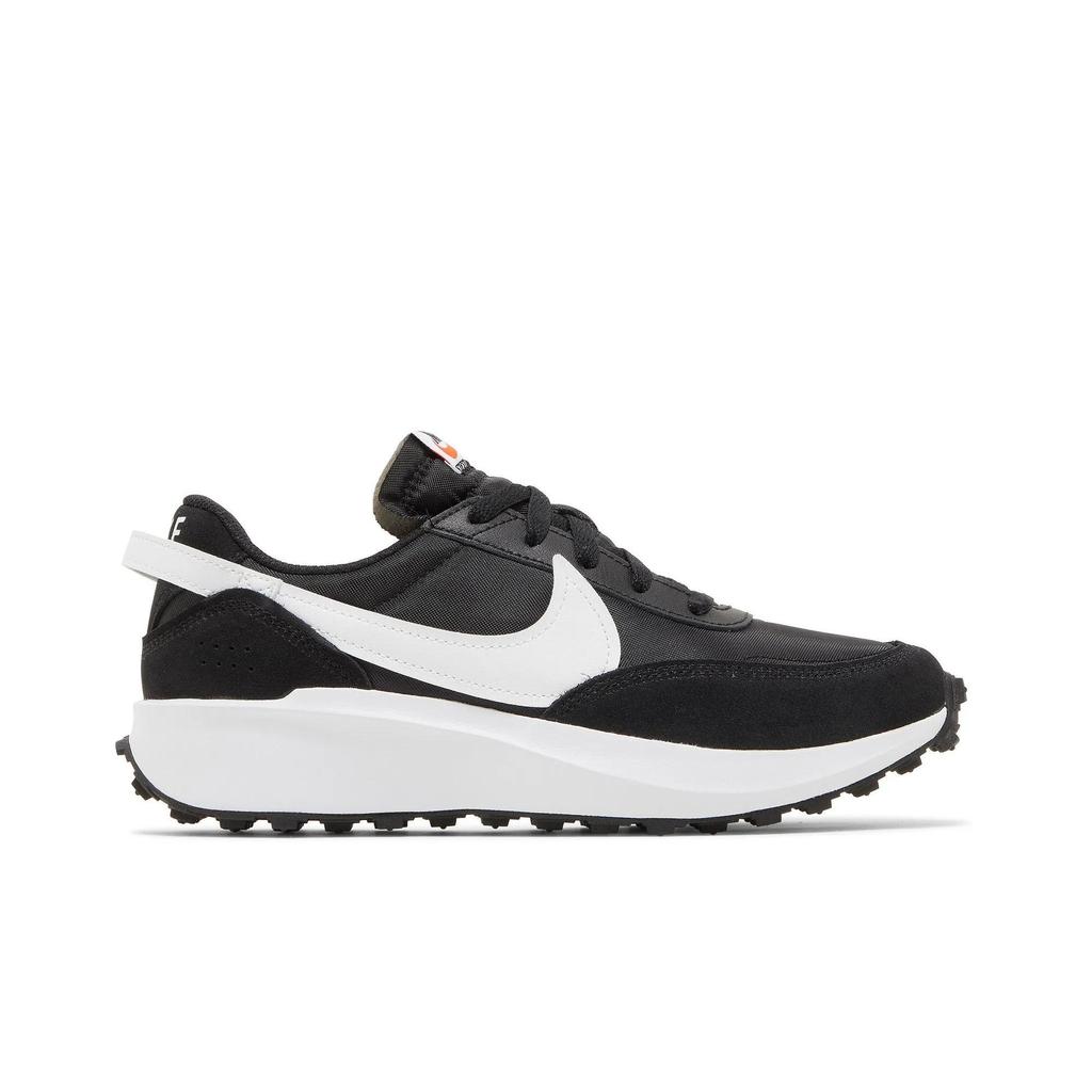 Nike Womens Waffle Debut 'Black White' (women's sizes) Black / Orange / Clear / White Casual Shoes DH9523 002