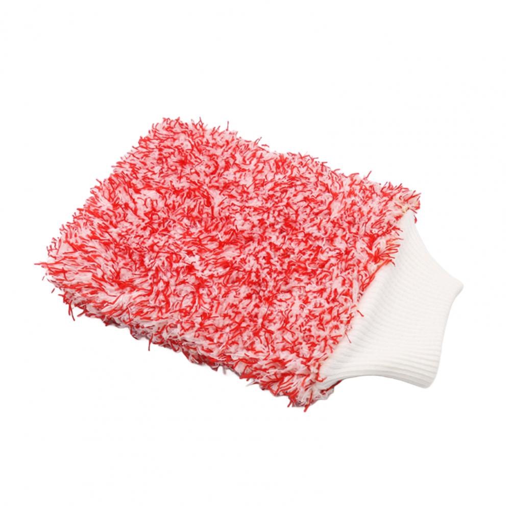 1/3Pcs Ultra-Fine Microfiber Car Wash Mitts Absorbent Microfiber Car Wash Drying Mitts Scratch & Lint-Free Cleaning Gloves for E