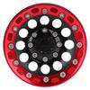 4pcs   Metal Wheel Hub RC Car A Essories Fit for 1Celsius10 RC Crawler 1.9 Inch(Red Black )
