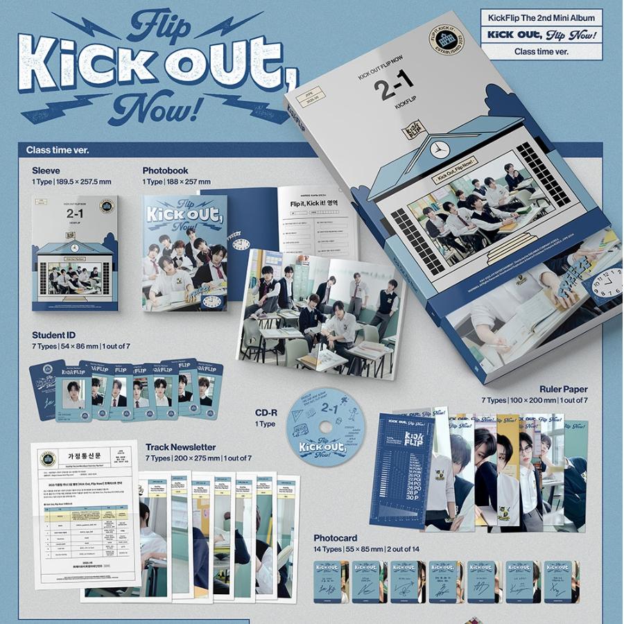 (STANDARD Ver.) KickFlip [KICK OUT, FLIP NOW!] 2nd MINI ALBUM