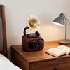 Phonograph Music Box Antique Decorative Decoration Record Player Gramophone Art for