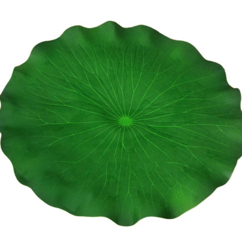 Pond Flower Flower Props For Water Pond Fish Tank Landscaping Floating Lotus Leaf Artificial Plant Fake Lotus Water Leaf