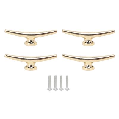 4er Set Schrankgriff Leichte Zinklegierung Leichter Luxus Modern Minimalistisch Schubladengriff Stange Gold