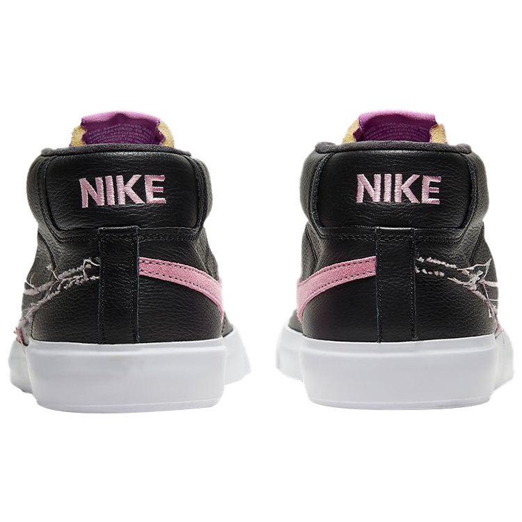 Nike Zoom Blazer Mid Edge SB Schwarz Pink Rise Unisex Sneaker Weiß Purple-Nebula DA2189-002