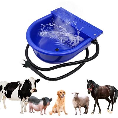 Automatic Cow Drinker Bowl Float Water Trough For Horse Goat Dog Water Bowl Supplies Sheep Cow 220V Electric Heating