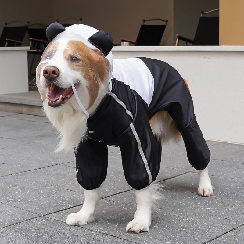 Dog Cat Raincoat Waterproof Four-legged Pet Rain Jacket Small Medium Large Dogs Cats Outdoor Use