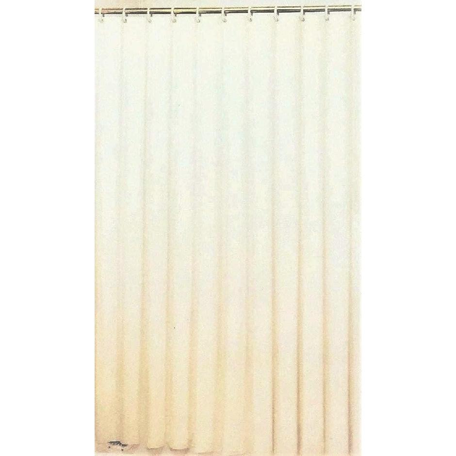 Better Home Deluxe Heavy Weight Shower Curtain Liner Bright Color (Super Clear) бежевый