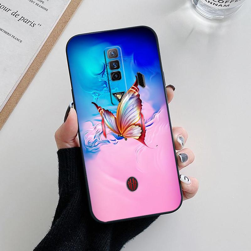 Für ZTE Nubia Red Magic 7 Hüllen 7Pro Mode Weiche TPU Silikon Rückseite Für redmagic 7 7S Pro 10 air Handyhüllen Fundas