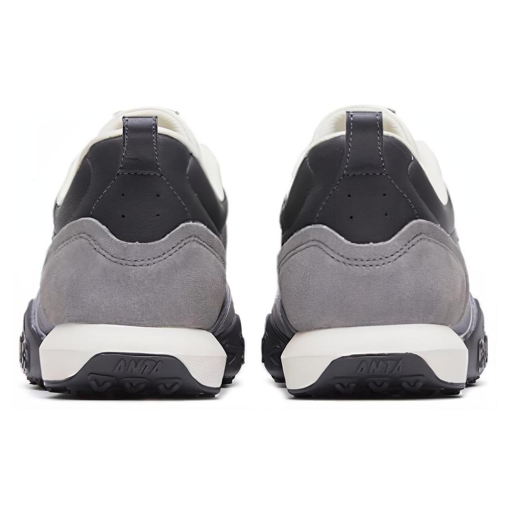 Anta 90-ті Роки Спадщина Зручні Міцні Амортизація Нековзні Низькі Спортивні Повсякденні Чоловічі Кросівки Сірі Чорні Білі 112318892-2