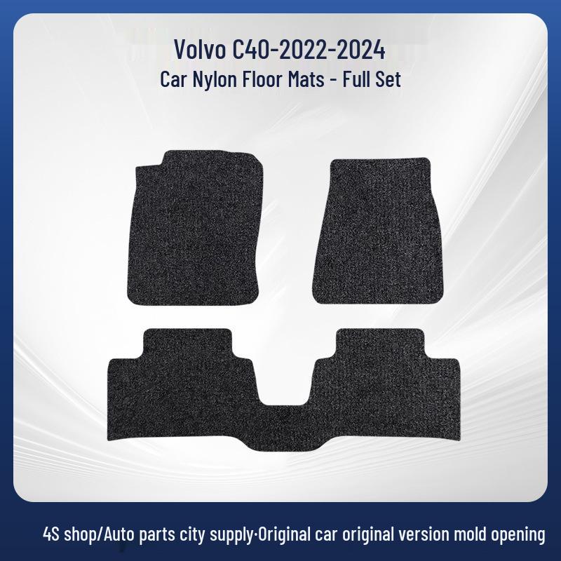 Volvo C40 22-24 Removable Nylon Floor Mats