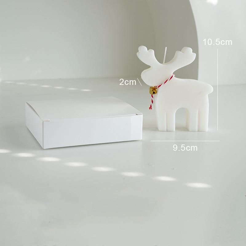 

1шт милые рождественские украшения подарок ручной работы DIY Рождественские свечи для ароматерапии