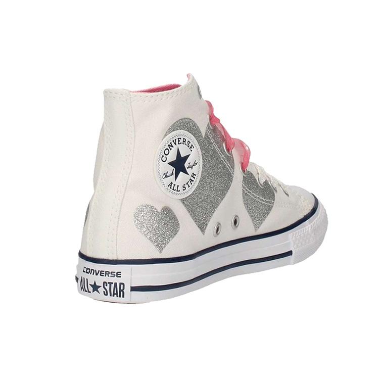 (PS) Converse Chuck Taylor All Star High 'Hearts' Kids' 660971C