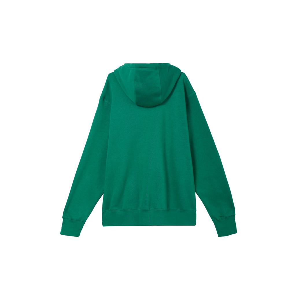 Nike Club Fleece Logo Print Hoodie With Fleece Lining Men Hoodie Peacock-Green FN3105-365