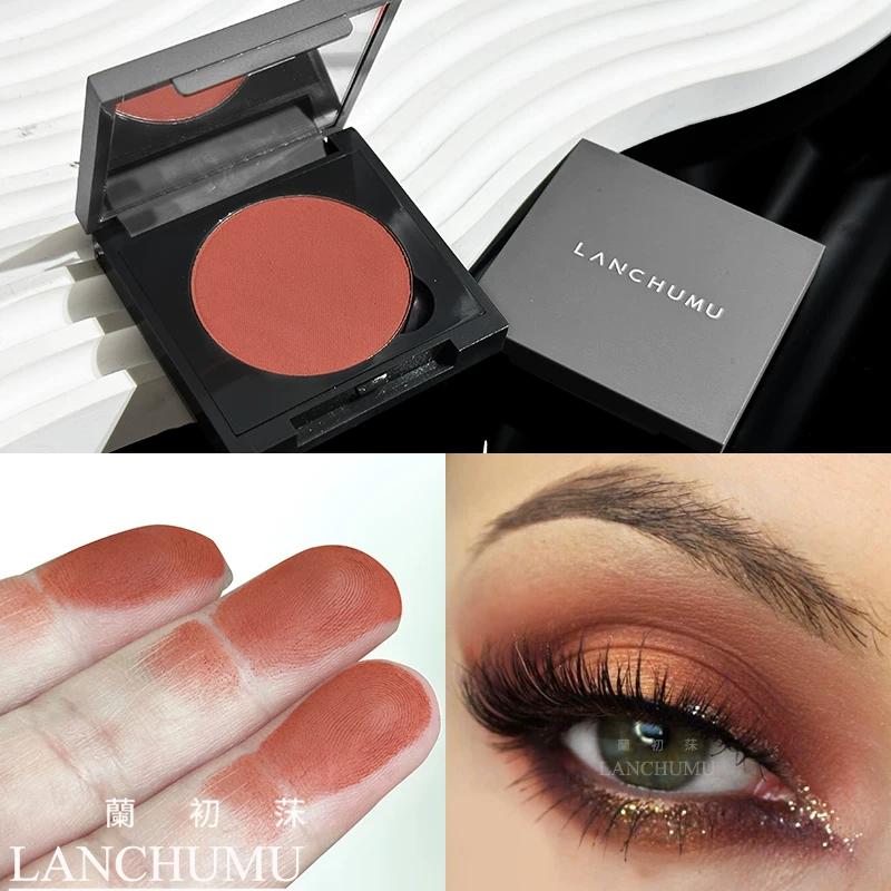 Matte Eye Shadow Red Vermilion Rouge Maple Leaf Cointreau Red Sauce Purple Fashion Retro Cos Color Rendering Eye Shadow Plate