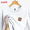 Baleno Men's 220G Heavyweight Cotton Long Sleeve T-Shirt