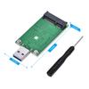ELUTENG mSATA To USB Adapter Mini SATA Converter As Portable Flash Drive External Hard Drive Cable 3.0 - (No Required)
