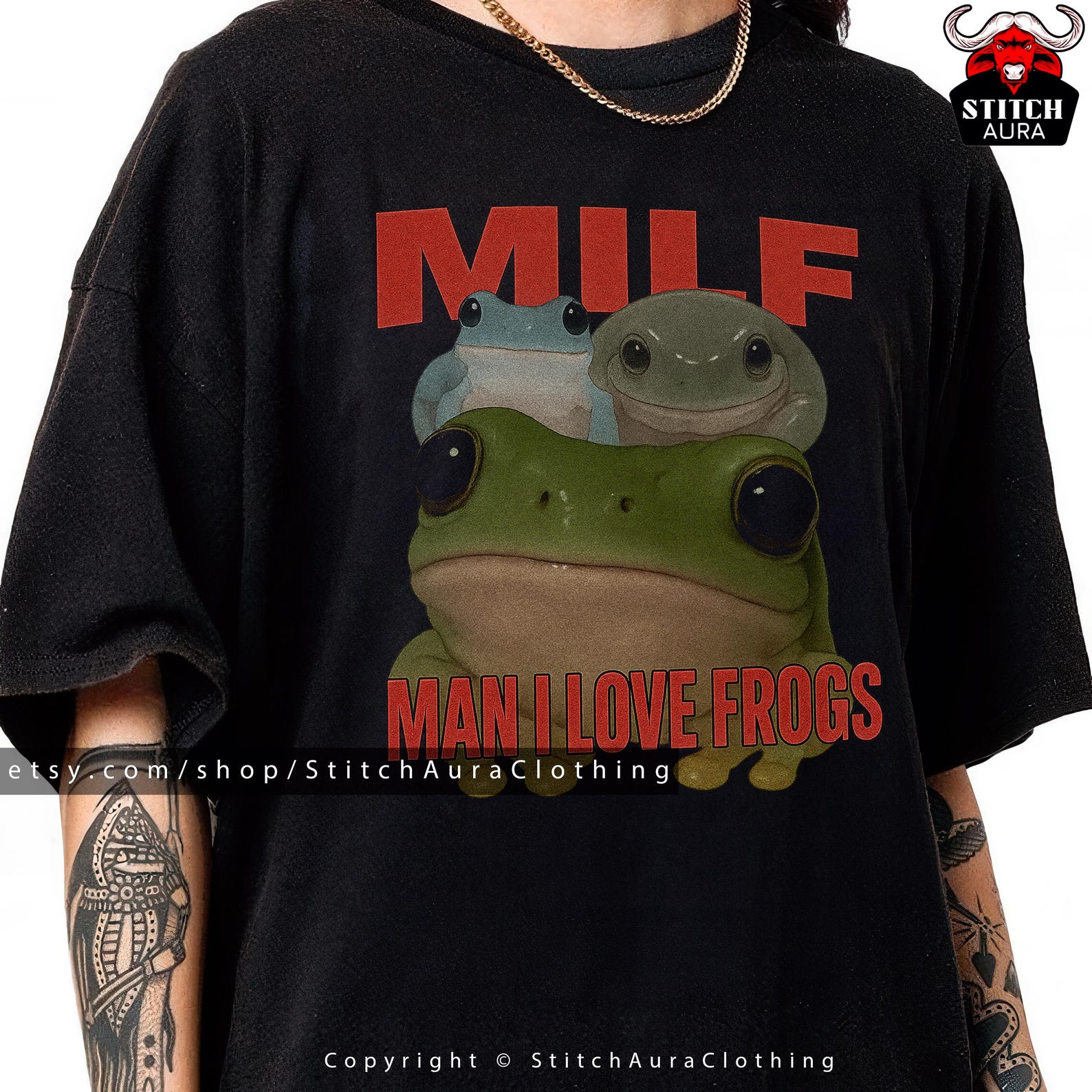 Man I Love Frogs Gift Shirt For Man,Retro Frog Meme Lover Gift Toad Fans,Funny Frog Meme Graphic Tee For Him,Vintage Bootleg Toad Y2K TShirt L