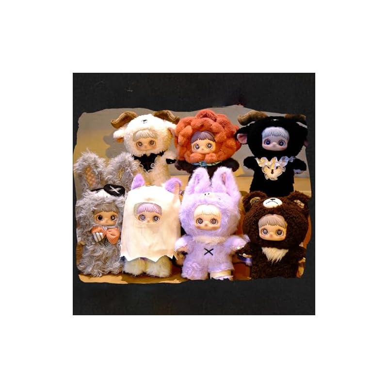 TOP TOY x MayMei "Dark Forest" Series Plush Pendant [1 Piece] Gachapon Blind Box Figure Plastic Model Premium Soft Vinyl Toy Birthday Gift Original