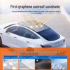 Enhanced Graphene Sunroof Sunshade for Tesla Model 3/Y - Cooling Sun Protection (New Version)