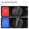Hksh5 For BMW Car Carbon Fiber Tank Cover Fuel Tank Air Cap Trim Auto Accessories 1 3 5 Series G30 G32 G38 2021 2020 2019 2018 E46 E91