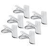 Stainless Steel Food Bag Clips Heavy Duty Bag Clips Air Tight Seal Grip Clips for Home Office
