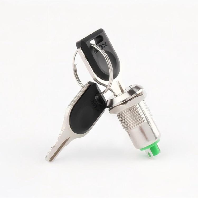 Industrial Grade Key Switches 2 Position On/Off Operation 500000 Mechanical Cycles IP54 Protection for Auto Motorcycle