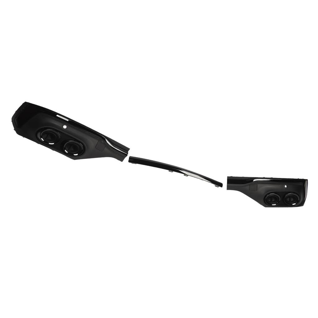 Zadní nárazník Výfuková trubka Difuzor Lišta Lesklý černý Lip spoiler pro S Sportback 2021 a novější