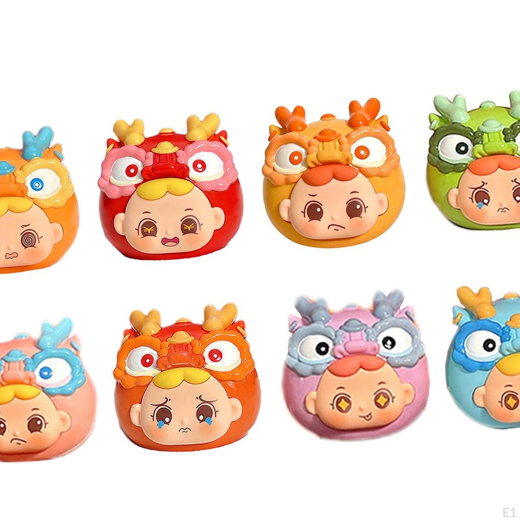 8Pcs Cute Animal Figures Unique Collectible Toy for Kids Children Boys Girls