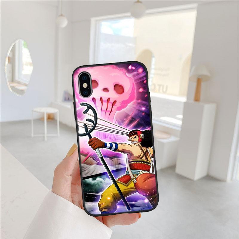 FM27 GOD Usopp Soft Shell Phone Case for iPhone 16 15 14 13 12 Pro Max Plus Mini iPhone 13