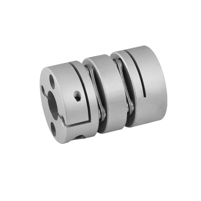 Acoplamento de Servo Motor de Liga de Alumínio Flor de Ameixa Elástico de Alto Torque para Mesa Deslizante com Parafuso de Avanço