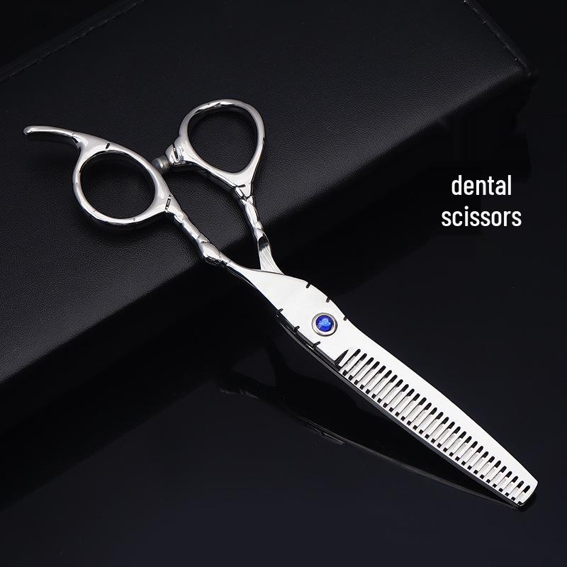 6  Professional Hairdressing Scissors - Straight & Thinning Shears for Barbers