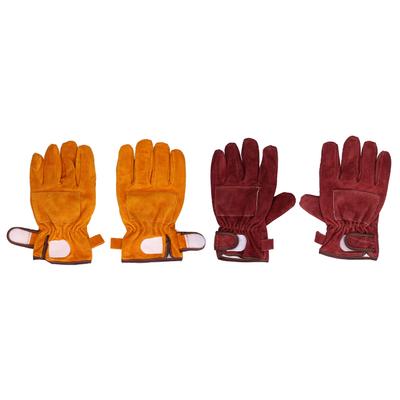 Gants Anti-Échaudure Haute Température et Résistance au Feu Gants de Protection pour Camping Barbecue
