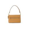 Coach Tabby 26 Gold Metal Logo Leather Shoulder Bag Medium Women shoulder bag Honey-Brown CAF52-B4T7J