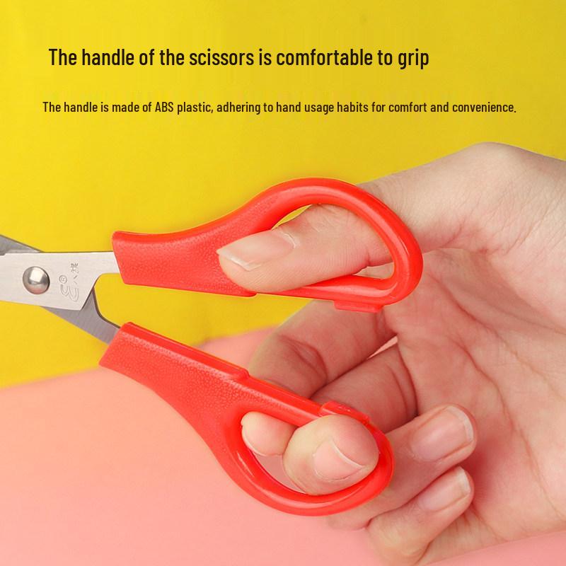 Children's 1.5MM Thick Paper Cutting Scissors for Students and Crafts