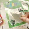 8Pcs Thickened Panda Sticky Notes 4 Model Square Memo Pad Self-Adhesive Memo  Student