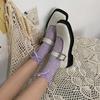 Womens Calf Socks, Sweet Girl Lace Ruffle Knee Socks Fashion Ladies Girl Princess Mesh Socks Campus Stockings