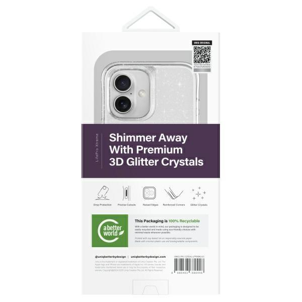 Uniq Etui Lifepro Xtreme Iphone 16 6.1Magclick Charging Przezroczysty/Lucent