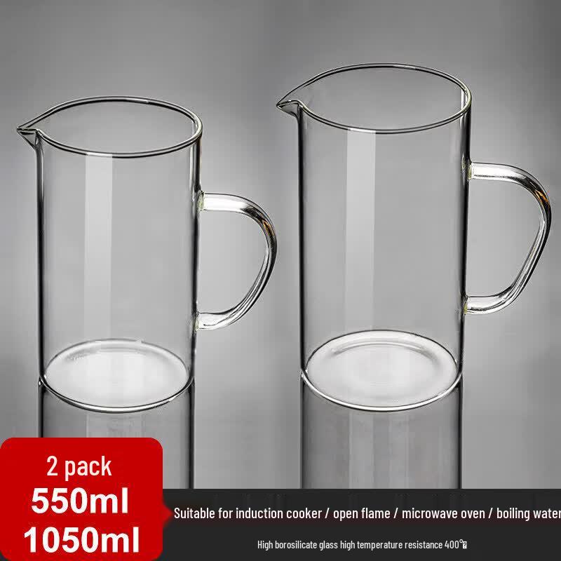 ZISIZ Glass Measuring Cup with Scale