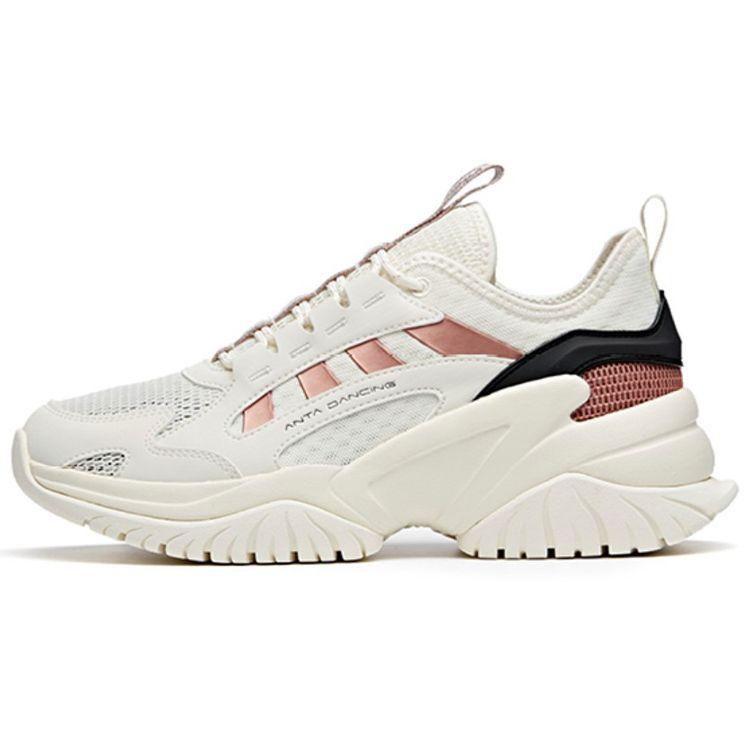 

Anta Training Series Low-Top Training Shoes Women Sneakers White Brown Black 122027758-1