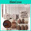 Makeup Set 40pcs Professional Tools Makeup Brush Sponge Puff Headband Facial Cleaning Accessories