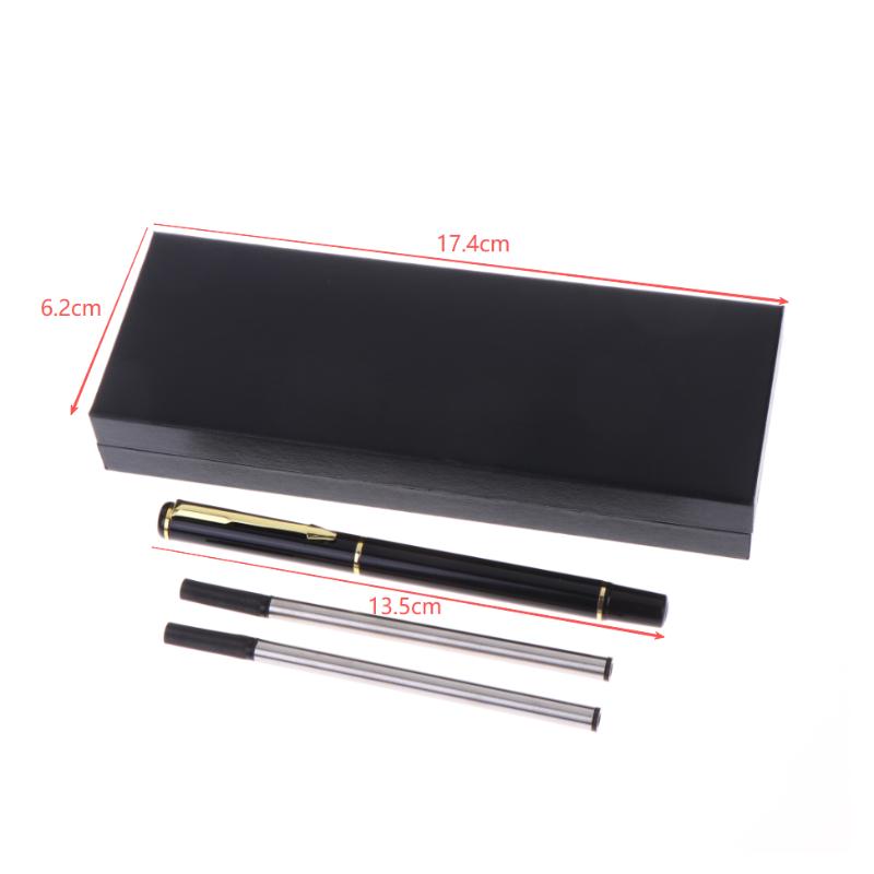Geschenkbox Verpackung Luxus Metall Kugelschreiber Set Schule Business Büro Unterschrift Rollerball Stift Schüler Schreibwaren Zubehör