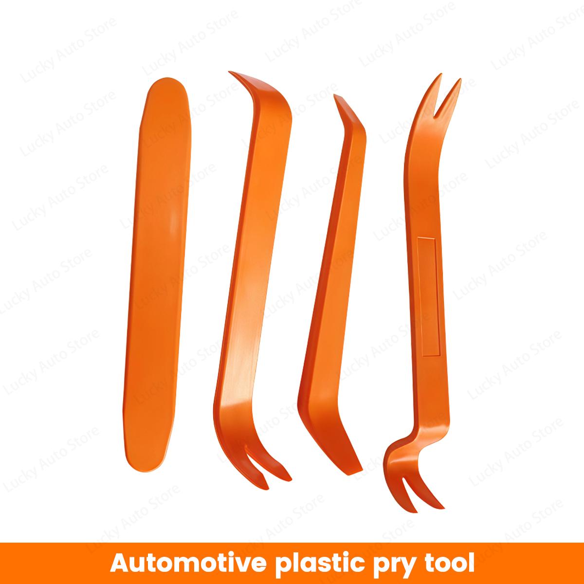 Car radio, door trim, dashboard radio, and interior panel automatic disassembly and prying tool 4-piece car interior disassembl 4pcs Tool